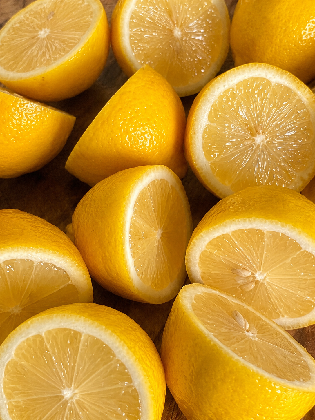 Fresh lemons